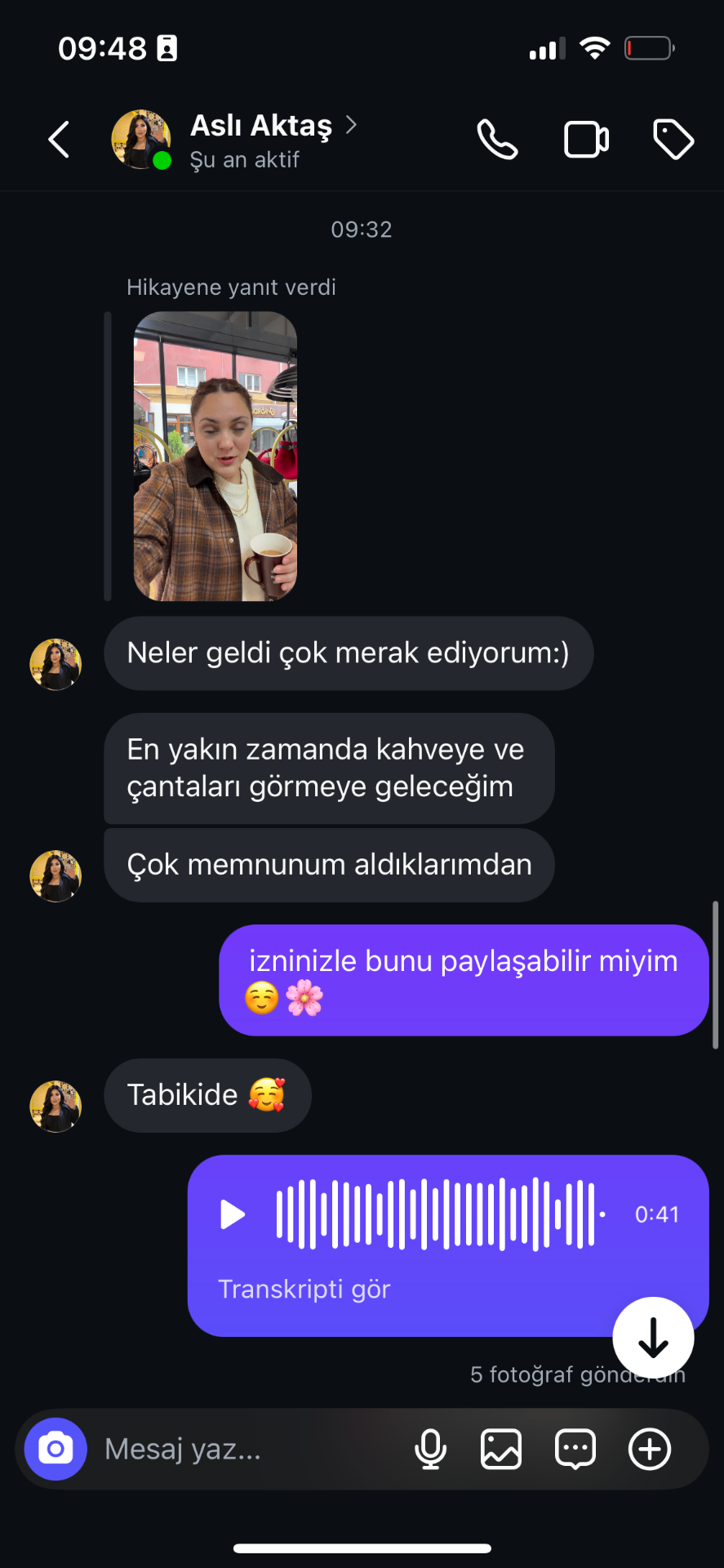 Çok memnunum aldıklarımdan 🌸
