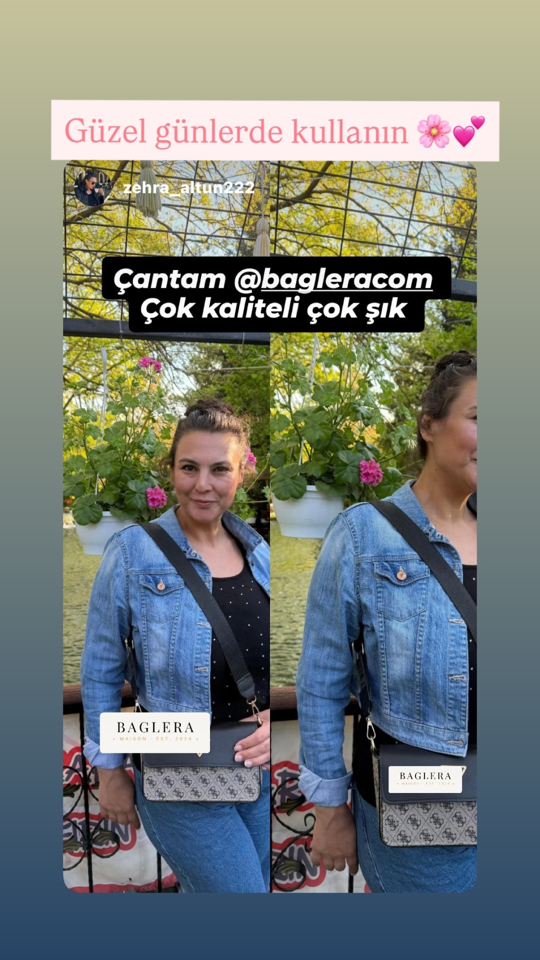 Çantam @bagleracom çok kaliteli çok şık